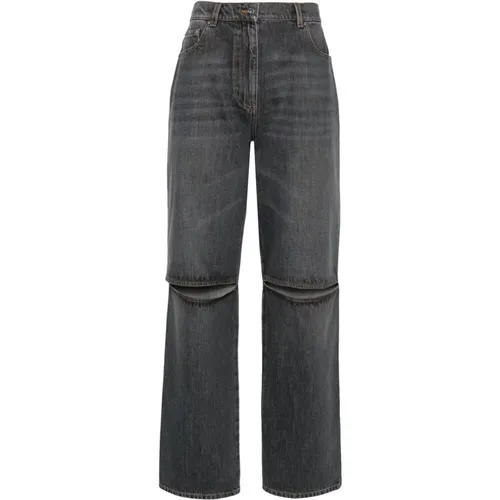 Gerades Jeans , Damen, Größe: 2XS - JW Anderson - Modalova