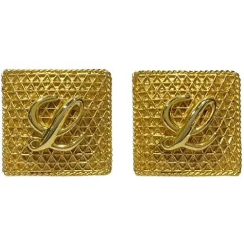 Pre-owned Metal earrings , female, Sizes: ONE SIZE - Loewe Pre-owned - Modalova