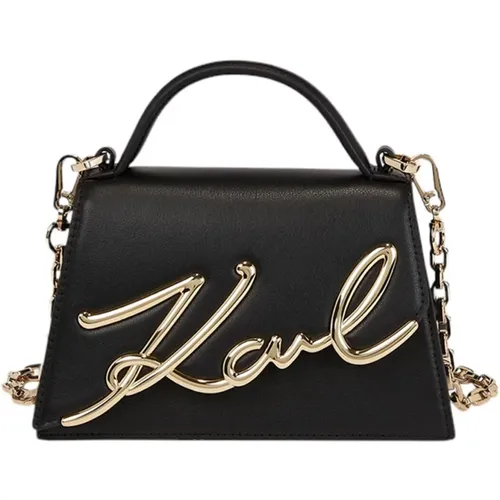 Signature Crossbody Bags , female, Sizes: ONE SIZE - Karl Lagerfeld - Modalova