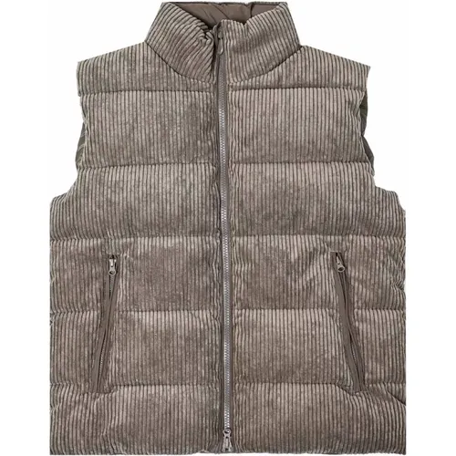 Herren Steppjacke Euryops Mud Grey , Herren, Größe: XL - Save The Duck - Modalova