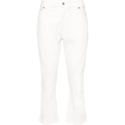 Denim Jeans with Contrast Stitching , female, Sizes: L, M - Mugler - Modalova
