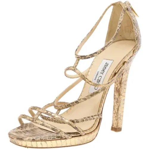 Pre-owned Stoff sandals , Damen, Größe: 39 EU - Jimmy Choo Pre-owned - Modalova