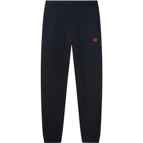 Blumenklassische Jogginghose in Schwarz - Kenzo - Modalova