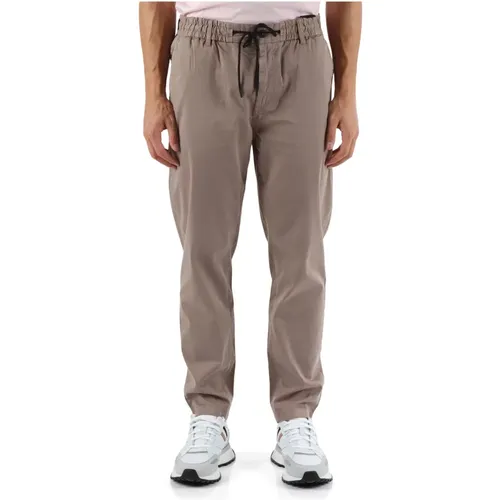 Slim-Fit Tapered Cotton Stretch Pants , male, Sizes: S, M, 2XL - Boss - Modalova