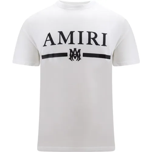 Logo Baumwoll T-Shirt , Herren, Größe: XL - Amiri - Modalova