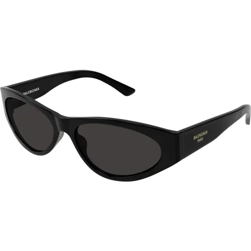 Grey Sunglasses Bb0367S , female, Sizes: 60 MM - Balenciaga - Modalova