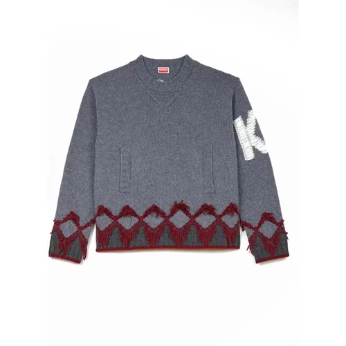 Sternen Pullover , Herren, Größe: M - Kenzo - Modalova