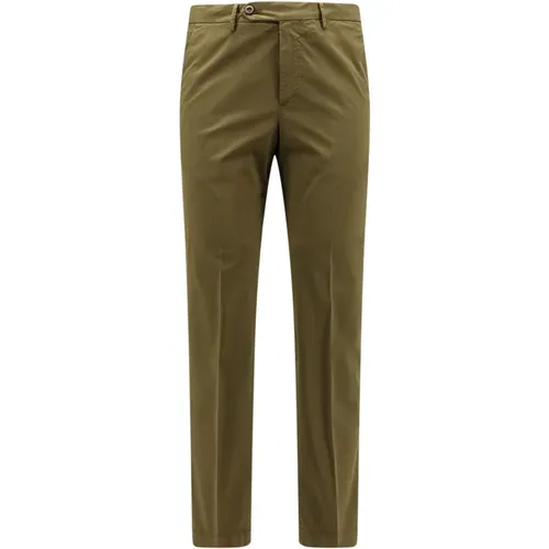 Trousers with Zip and Button Closure , male, Sizes: 2XL, XL, L, 3XL, M - PT Torino - Modalova