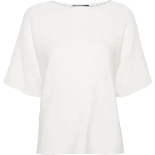 Women's Clothing T-Shirts & Polos 0142 Ss24 , female, Sizes: 2XS, S, M, L, XS - Fabiana Filippi - Modalova