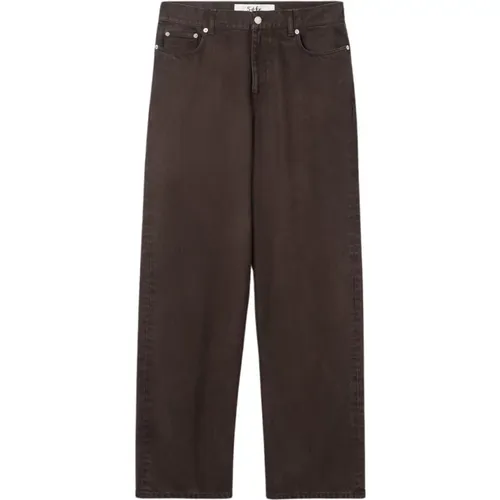 Straight Jeans , male, Sizes: W32, W34 - Séfr - Modalova