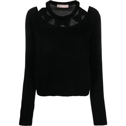 Stylish Sweater with Unique Design , female, Sizes: M - Valentino Garavani - Modalova