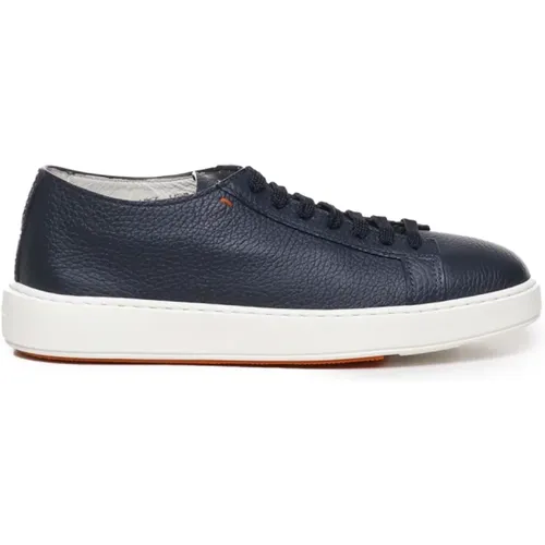 Sneakers , male, Sizes: 9 1/2 UK, 7 UK - Santoni - Modalova