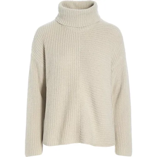 Gamine Knit Turtleneck Sweater Ivory , female, Sizes: L, M, 2XL, XS, S, XL - Bitte Kai Rand - Modalova