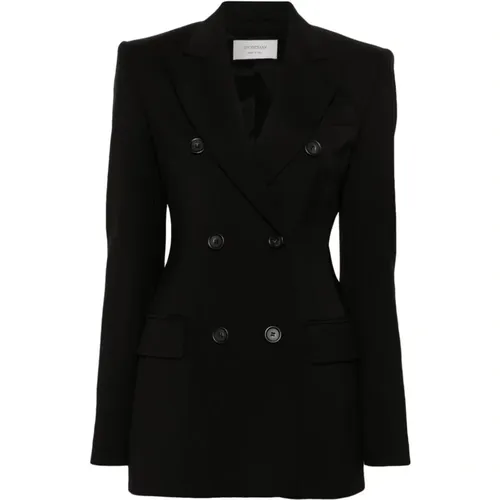 Wool Blazer Double-Breasted Jacket , female, Sizes: S, XS, 2XS, M - SPORTMAX - Modalova