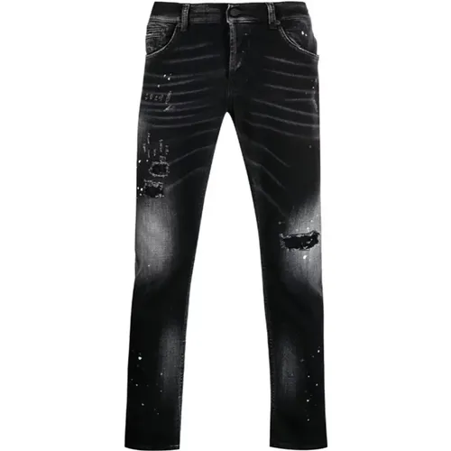 Stylische Slim-Fit Jeans , Herren, Größe: W40 - Dondup - Modalova