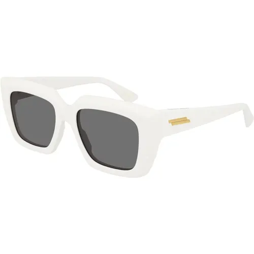 Grey Sunglasses Bv1030S , female, Sizes: 52 MM - Bottega Veneta - Modalova