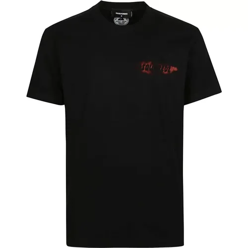 Stylish T-Shirt for a Cool Look , male, Sizes: S, 2XL, L, M, XL - Dsquared2 - Modalova