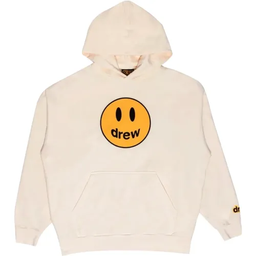 Cream Mascot Hoodie Limited Edition , male, Sizes: 2XL, XS, M, 2XS, XL, S, L - Drew House - Modalova