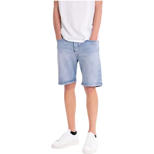 Levi's, M 501 Original Short , Herren, Größe: W32 - Levis - Modalova