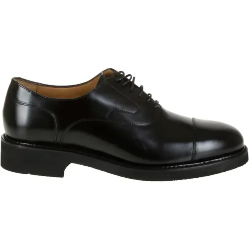 Leather Oxford Shoes , male, Sizes: 41 1/2 EU - Berwick - Modalova