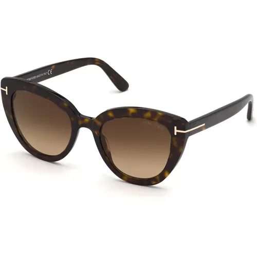 Izzi Sunglasses Gradient , female, Sizes: 53 MM - Tom Ford - Modalova