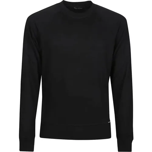 Long Sleeve Sweater , male, Sizes: L, 2XL, XL, M - Tom Ford - Modalova