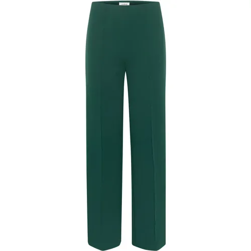 Rain Forest Straight Leg Pants , female, Sizes: M, XS, S, L, XL, 2XL - Soaked in Luxury - Modalova