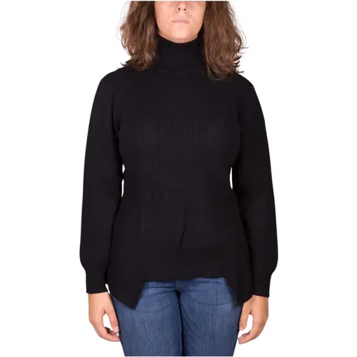 Ribbed Turtleneck Sweater , female, Sizes: XS - Kocca - Modalova