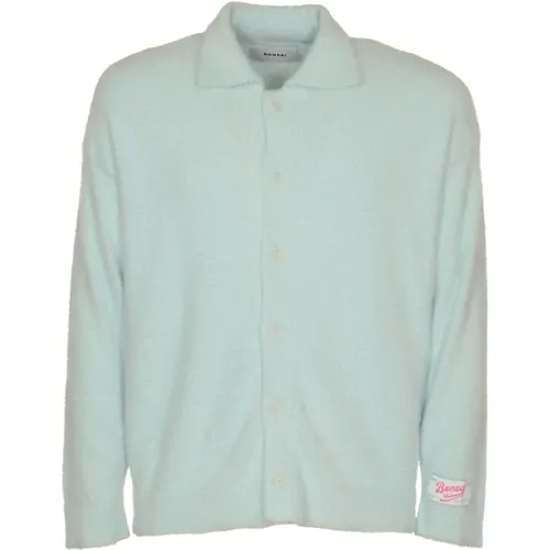 Knit Regular Fit Shirt , male, Sizes: S - Bonsai - Modalova
