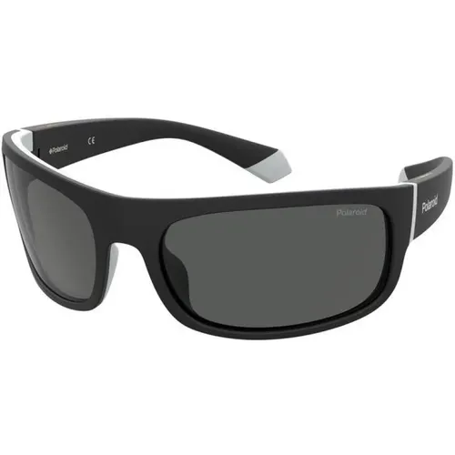 Sunglasses,Schwarz Graue Sonnenbrille - Polaroid - Modalova