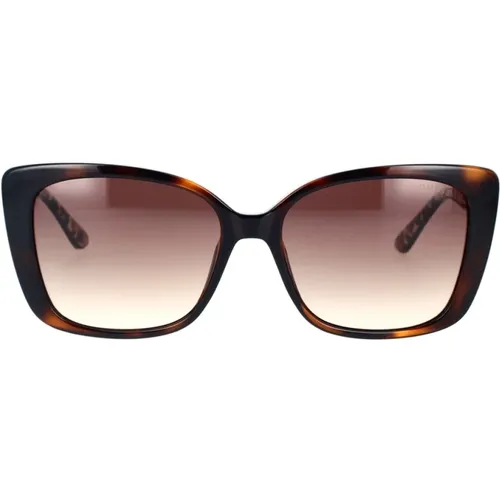 Square Sunglasses with Gradient Lenses , female, Sizes: 56 MM - Guess - Modalova