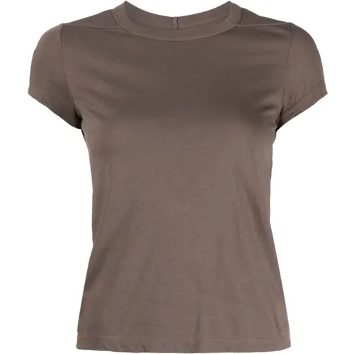 Cropped level t-shirt , female, Sizes: M - Rick Owens - Modalova