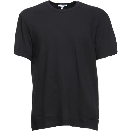 T-Shirt e Polo Mlj3311 BLK , male, Sizes: XL, L, S - James Perse - Modalova