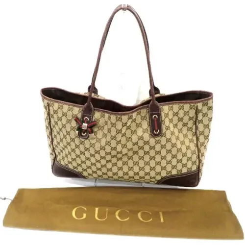 Pre-owned Canvas totes , female, Sizes: ONE SIZE - Gucci Vintage - Modalova