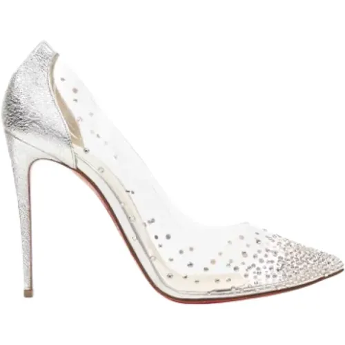 Pre-owned Plastic heels , female, Sizes: 7 1/2 UK - Christian Louboutin Pre-owned - Modalova