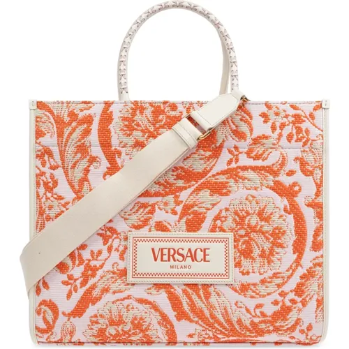 Barocco Athena Große Shopper Tasche - Versace - Modalova