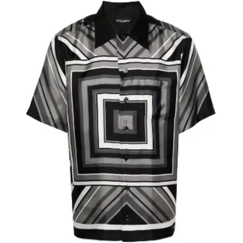 Fashionable Shirts for Men , male, Sizes: M, L - Dolce & Gabbana - Modalova