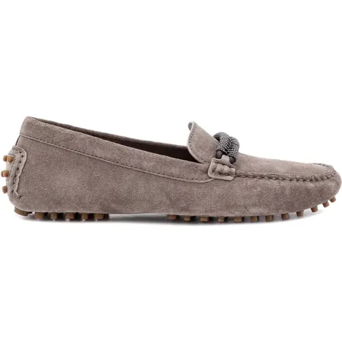 Womens Shoes Loafer Ss24 , female, Sizes: 5 UK - BRUNELLO CUCINELLI - Modalova