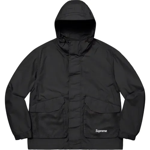 Schwarze Cargo Jacke Limited Edition - Supreme - Modalova