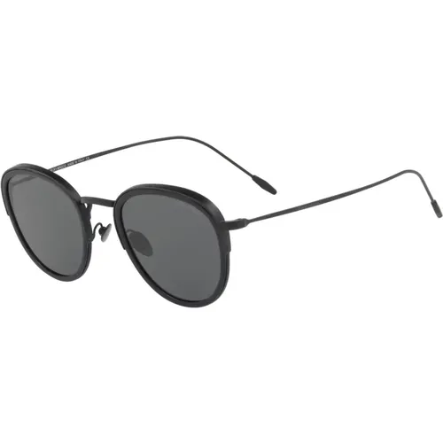 Matt Schwarz/Graue Sonnenbrillen Gestelle,Sunglasses,Sonnenbrille - Giorgio Armani - Modalova