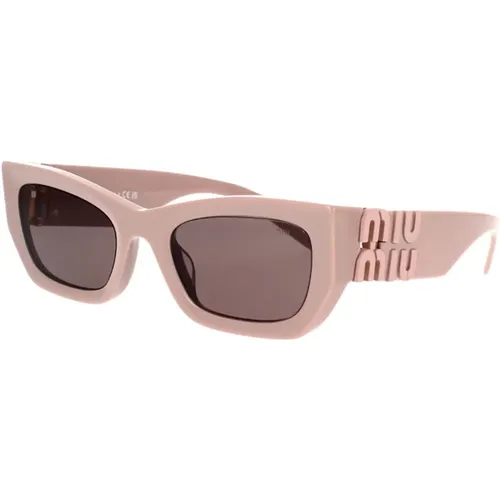 Black Sunglasses for Women , female, Sizes: 53 MM - Miu Miu - Modalova