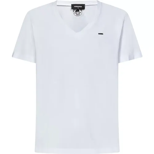 Men's Clothing T-Shirts & Polos Ss24 , male, Sizes: XL, L - Dsquared2 - Modalova