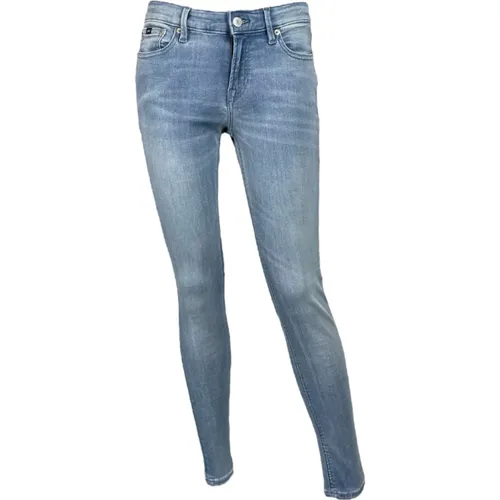 Stretch Skinny Jeans Blau Slim Fit - Denham - Modalova