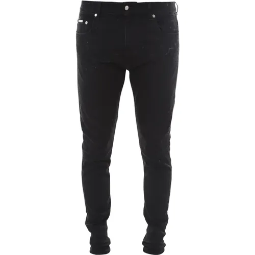 Schwarze Slim-Fit Jeans SS23,Blaue Schlaghose Ss23 - Represent - Modalova