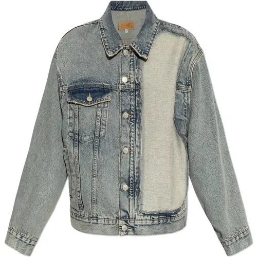 Jeansjacke , Damen, Größe: M - MM6 Maison Margiela - Modalova