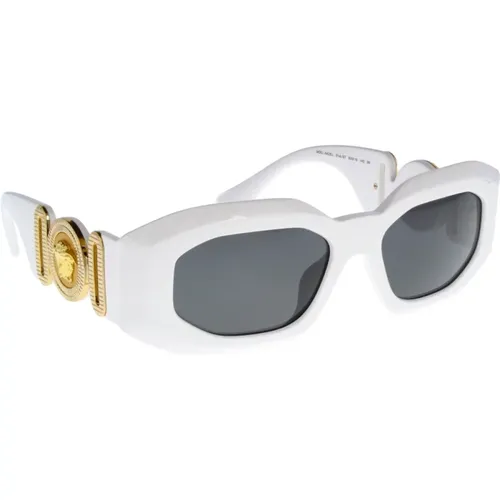 Ikonoische Sonnenbrille mit 2 Jahren Garantie - Versace - Modalova