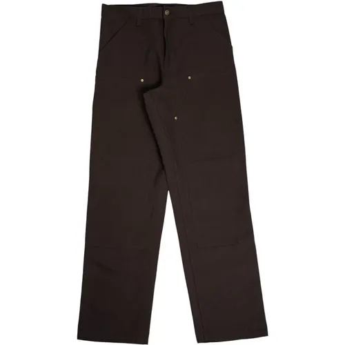 Cotton Double Knee Pants , male, Sizes: W32, W36, W31, W30, W34 - Carhartt WIP - Modalova