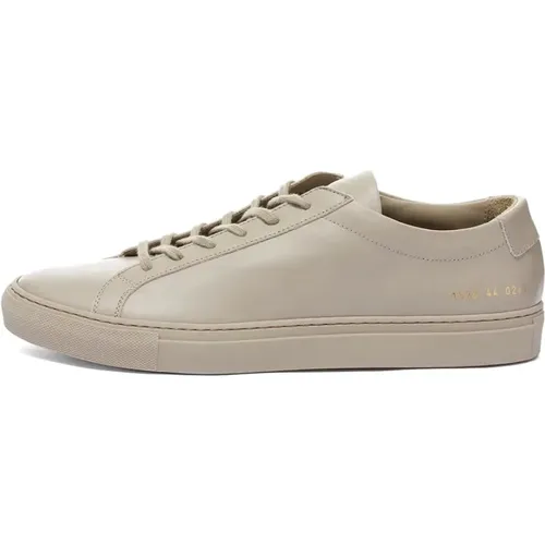 Niedrige Taupe Sneakers , Herren, Größe: 41 EU - Common Projects - Modalova