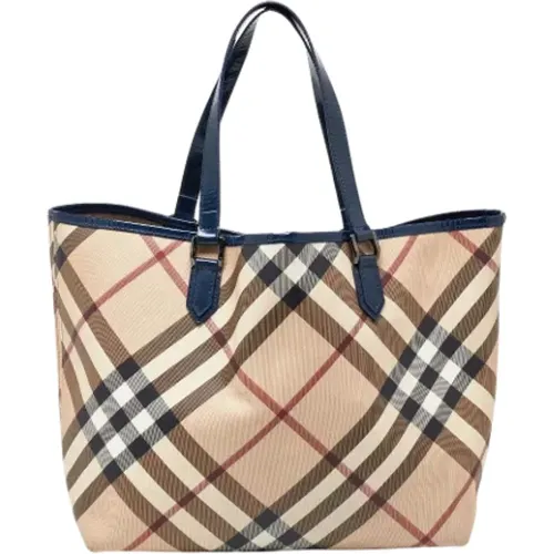 Pre-owned Leather totes , female, Sizes: ONE SIZE - Burberry Vintage - Modalova