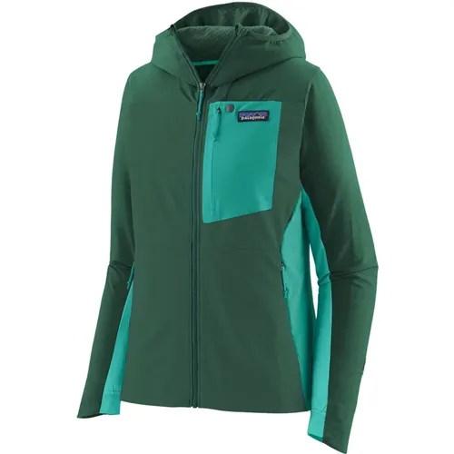 Windproof Cross Strada Hoody , female, Sizes: XS - Patagonia - Modalova